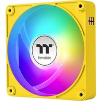 Thermaltake CT120 EX Reverse ARGB Sync PC Cooling Fan Bumblebee 3 Pack PC-Gehäuse-Lüfter Gelb