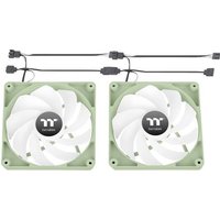 Thermaltake CT140 Reverse ARGB Sync PC Cooling Fan Matcha Green 2 Pack PC-Gehäuse-Lüfter (B x H x T