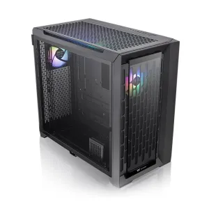 Thermaltake CTE C750 TG ARGB -täystornikotelo ikkunalla, RGB-valaistuksella, musta