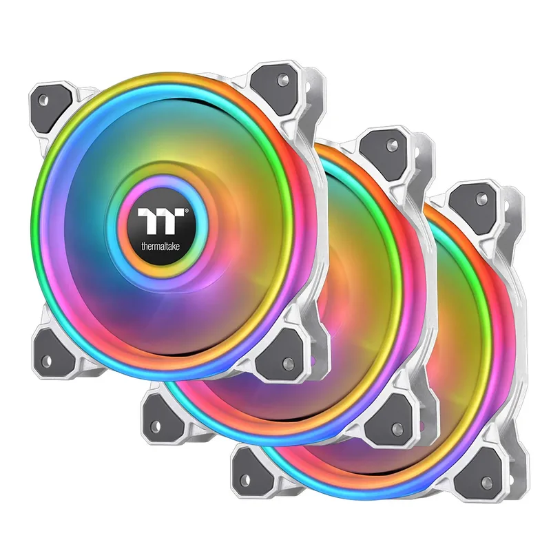 Thermaltake Riing Quad 14 RGB 3UDS Blanco | Pack Ventiladores