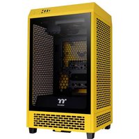 Thermaltake The Tower 200 Mini-Tower Gaming-Gehäuse Gelb 2 vorinstallierte Lüfter