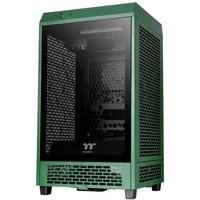 Thermaltake The Tower 200 Mini-Tower PC-Gehäuse Racing-Grün 2 vorinstallierte Lüfter, Seitenfenste