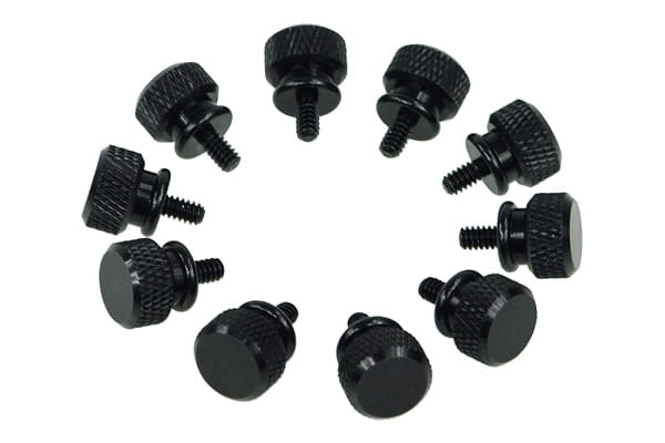 Thumbscrews Gehäuse schwarz Bigpack (10 Stück)