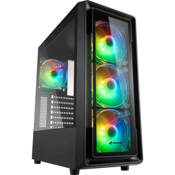 Caixa ATX TK4 RGB (Preto) - SHARKOON