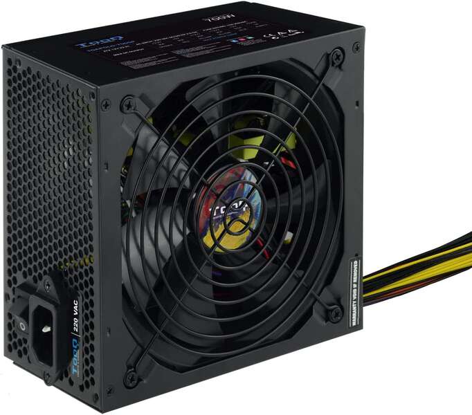 Fonte de Alimentação 700W 20+4pin ATX (Preto) - TOOQ
