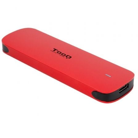 TooQ TQE-2528R Caixa para Discos Rígidos Compartimento SSD Vermel