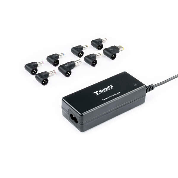 TooQ TQLC-65BS02AT adaptador e transformador Interior 65 W Preto