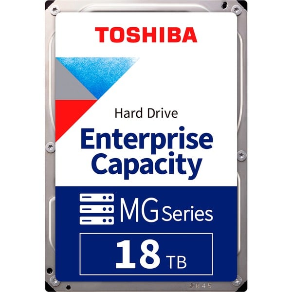 Toshiba MG09 Series MG09ACA18TE - Disco rígido - 18 TB - interna - 3.5" - SATA 6Gb/s - 7200 rpm - buffer: 512 MB