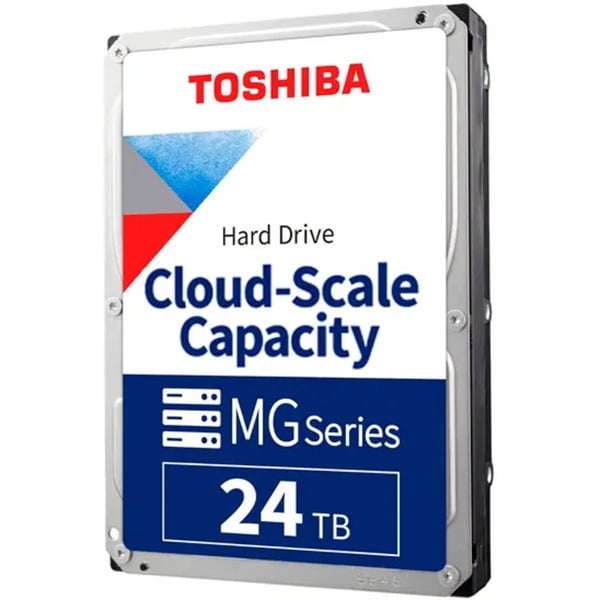 Toshiba MG11 Series MG11ACA24TE Disco rígido Enterprise 24 TB interna 3.5" SATA 6Gb/s 7200 rpm buffer: 1 GB