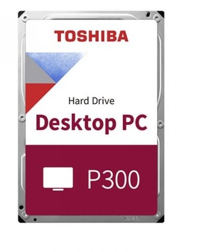 Toshiba P300 Desktop PC - Disco rígido - 6 TB - interna - 3.5" - SATA 6Gb/s - 5400 rpm - buffer: 128 MB
