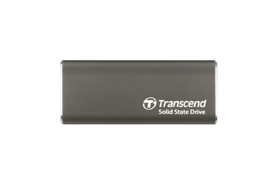 Transcend ESD265C SSD - 2TB - Grau - Extern SSD - USB 3.2 Gen 2