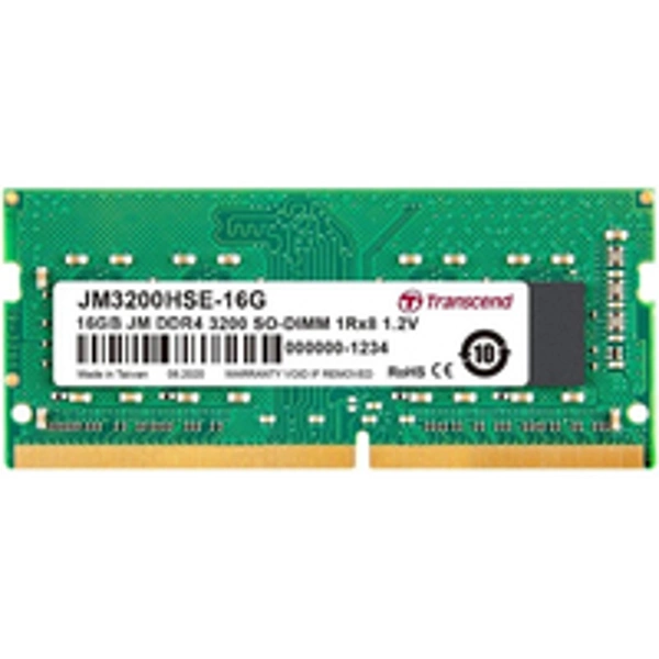 Transcend JetRam JM3200HSE-16G 16 GB 1 x 16 GB DDR4 3200 MHz