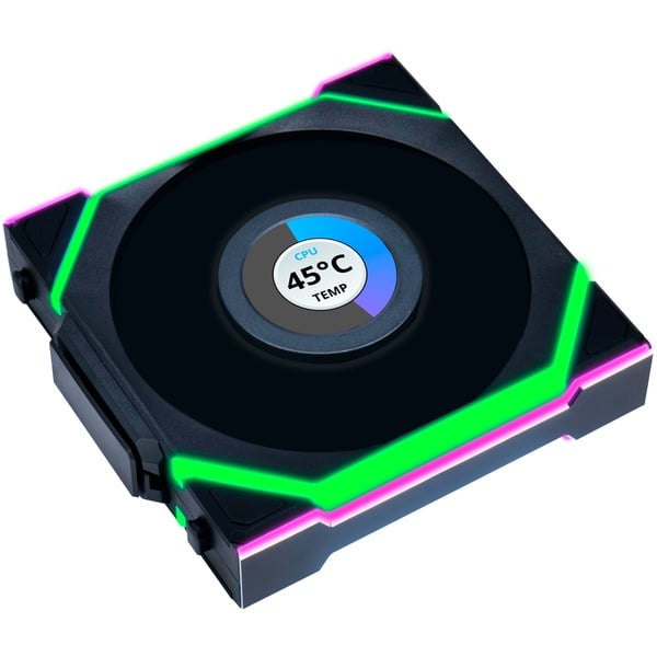 UNI FAN SL120 LCD Wireless RGB case fan