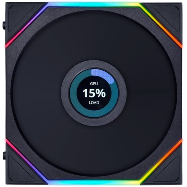 UNI FAN TL 140 LCD Reverse Blade RGB case fan
