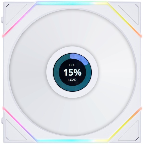 UNI FAN TL 140 LCD Reverse Blade RGB case fan
