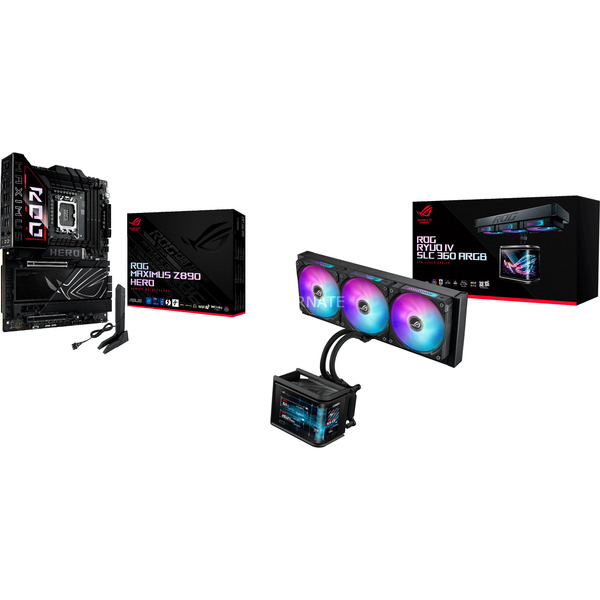 Upgrade Kit ASUS ROG MAXIMUS Z890 HERO + ROG Ryuo IV SLC 360 ARGB