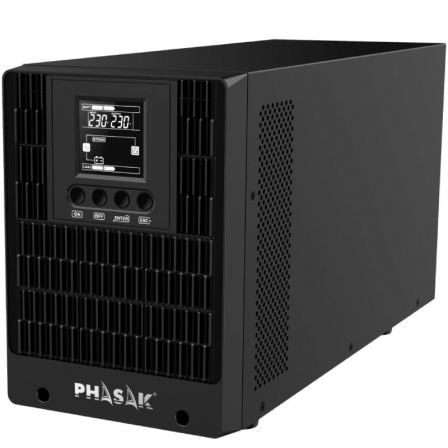 UPS Online Phasak 2000 VA Online LCD/ 2000VA-1800W/ 4 Saídas/ Formato Torre