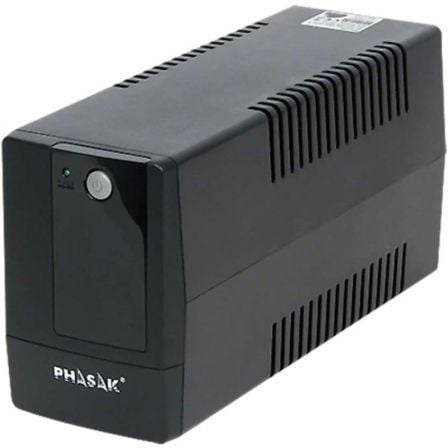 UPS PHASAK BASIC INTERACTIVE 600 VA 600VA-360W 2 SALIDAS FORMATO