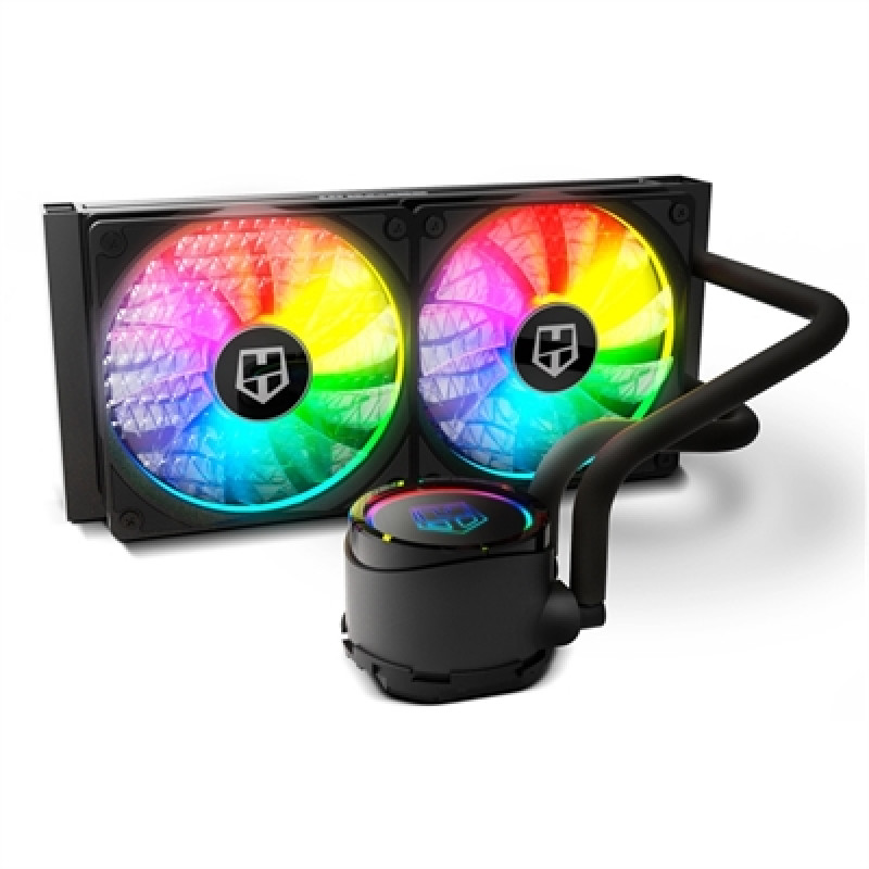 VEN CPU REF. LIQUIDA NOX H-240 ARGB 2X VENT 120 ARGB TUBO 40CM NXHUMMERH240ARGB VEN CPU REF. LIQUIDA NOX H-240 ARGB 2X VENT 120 ARGB TUBO 40CM NXHUMMERH240ARGB