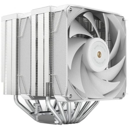 VENTILADOR CON DISIPADOR DOBLE MARS GAMING MCPU-XU6 2X 12CM BLANC