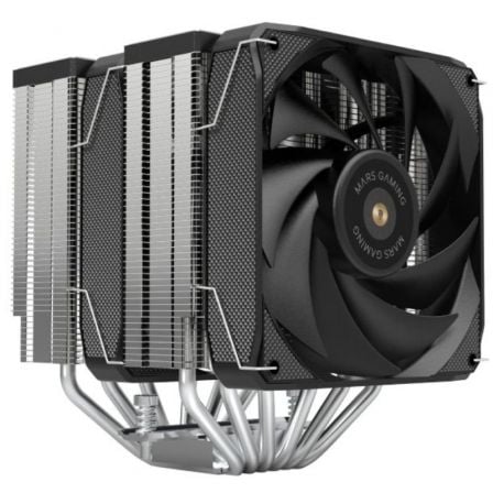 VENTILADOR CON DISIPADOR DOBLE MARS GAMING MCPU-XU6 2X 12CM