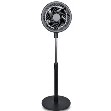 Ventilador de pedestal Daewoo DW9003 / 80W / 5 pás de 25cm / 3 velocidades