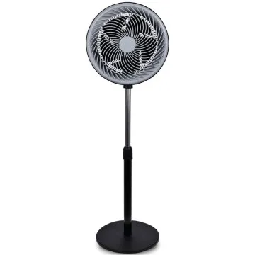 Ventilador de pedestal Daewoo DW9004 / 90W / 5 pás de 30cm / 3 velocidades