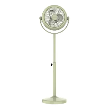 VENTILADOR DE PIE RETRO CECOTEC VERDE DE 10" CON 25 W E INCLINACIÓN AJUSTAB