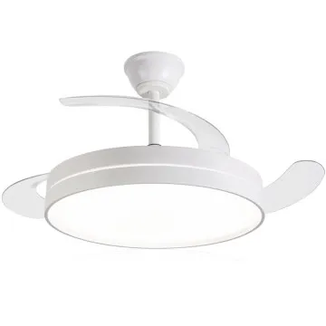 Ventilador de teto Daewoo com pás retráteis DW5008/ 30W/ 3 pás/ 6 velocidades