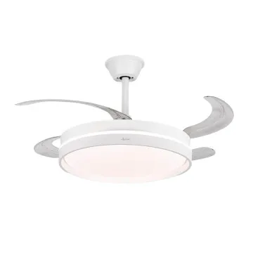 Ventilador de teto JATA JVTE4242 42W LED DC 6V branco