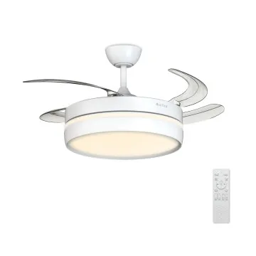 Ventilador de teto retrátil ARTICA AVTECHR72B branco de 72 W