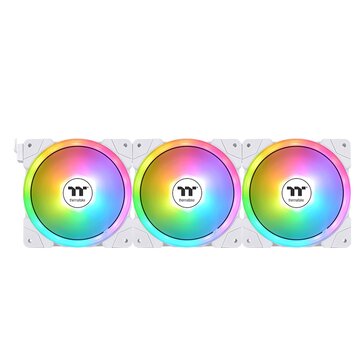VENTILADOR THERMALTAKE SWAFAN EX14 ARGB PACK 3UDS BRANCO