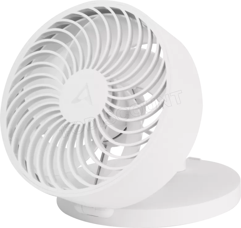 Ventilateur de bureau sur batterie Arctic Summair Plus - Ø11,2cm (Blanc)