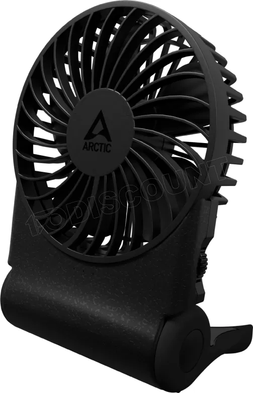 Ventilateur de bureau sur batterie Arctic Summair 2Go - Ø10cm (Noir)