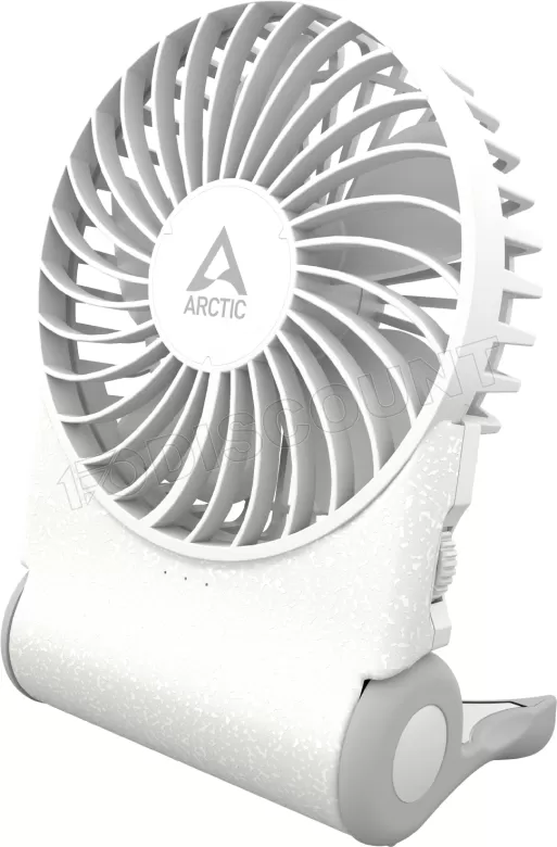Ventilateur de bureau sur batterie Arctic Summair 2Go - Ø10cm (Blanc)