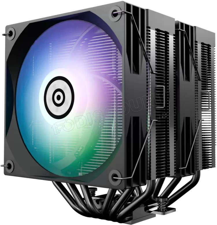 Ventilateur pour processeur Enermax ETS-T60D Digital RGB (Noir)