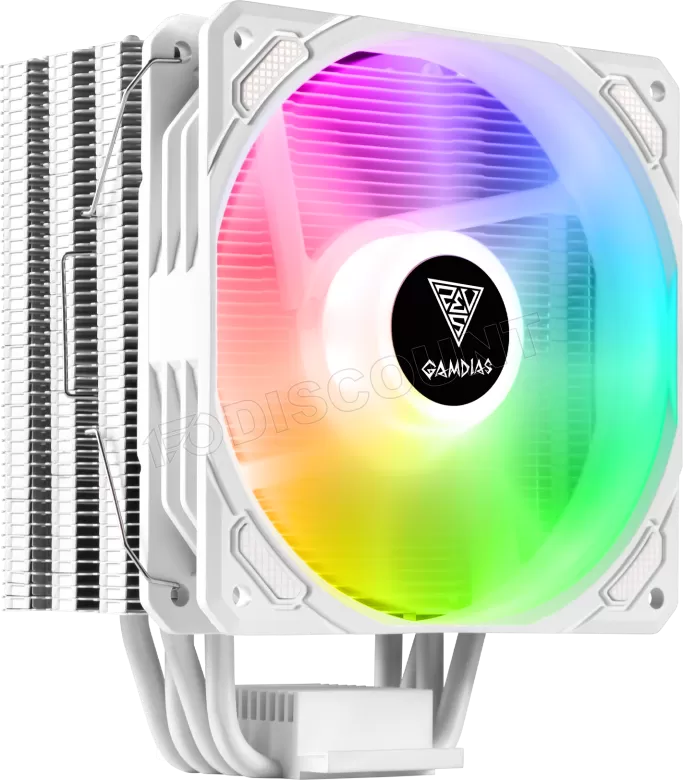 Ventilateur processeur Gamdias Boreas E1-410 RGB (Blanc)