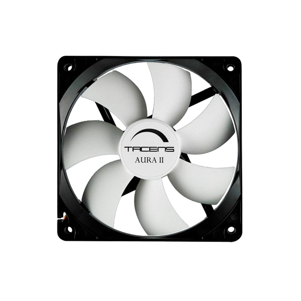 Ventoinha 80mm Tacens Aura II Silent Preta/Branca 3AURAII8