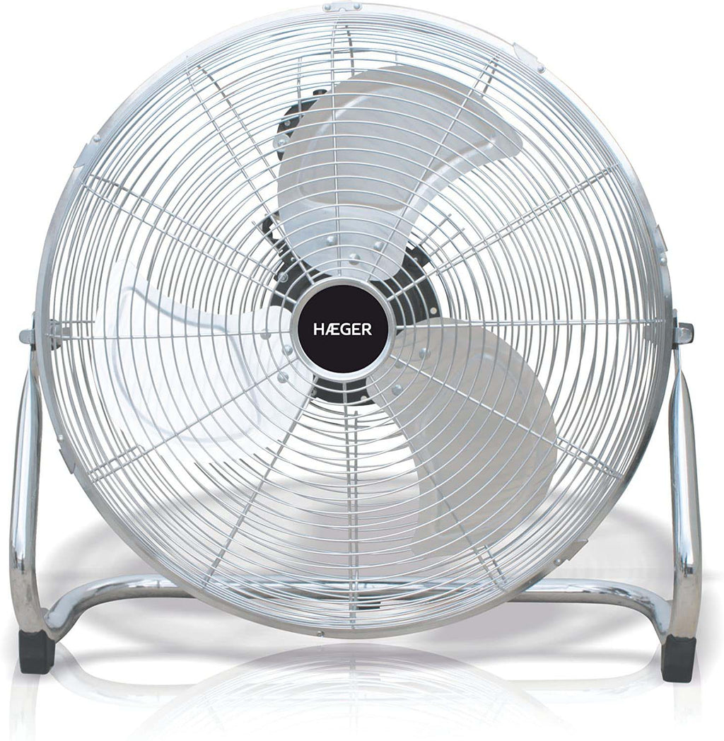 VENTOINHA CHAO HAEGER DIAMETRO 45CM 90W 3VEL CROMADA