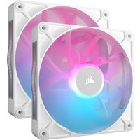 Ventoinha Corsair iCUE Link RX140 RGB PWM Branca 140mm (Pack 2)