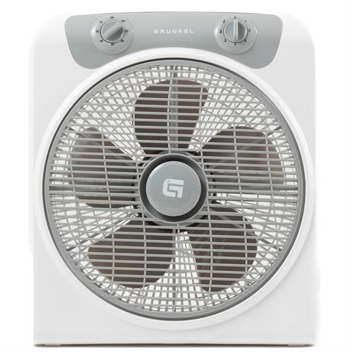 VENTOINHA DE CHÃO GRUNKEL BOX FAN 45W 5 ASPAS 30CM 3 VELOCIDADES