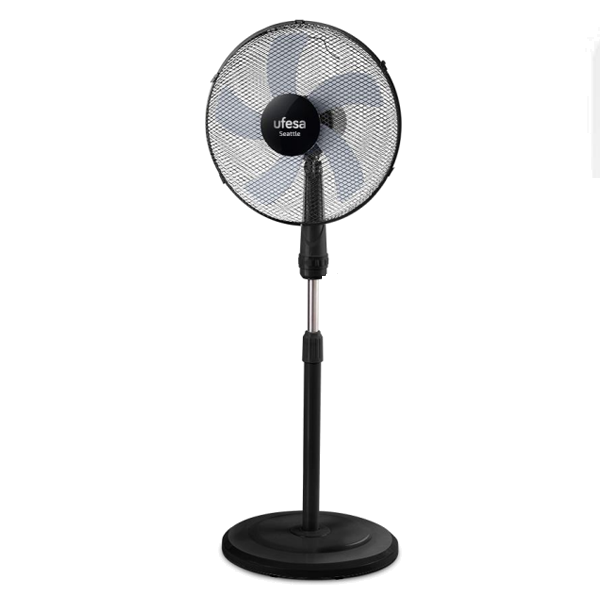 VENTOINHA DE PÉ UFESA SEATTLE 40CM 50W NGRO