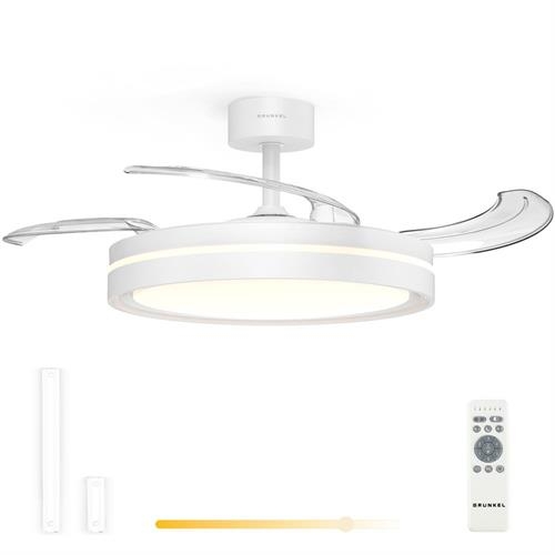 VENTOINHA GRUNKEL TECTO 106CM.6V SKYWHITE42