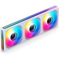 Ventoinha Jonsbo ZB-360  RGB Single-Frame Brancas - Tripla Ventoinha 120mm ( 360mm )