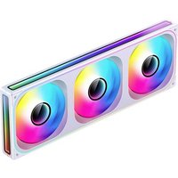 Ventoinha Jonsbo ZB-360  RGB Single-Frame Reversed Brancas - Tripla Ventoinha 120mm ( 360mm )