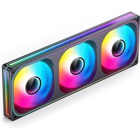 Ventoinha Jonsbo ZB-360  RGB Single-Frame Reversed Pretas - Tripla Ventoinha 120mm ( 360mm )