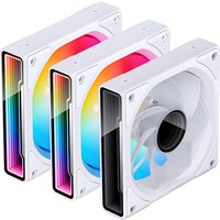 Ventoinha Jonsbo ZK-120WR ARGB Reversed PWM Branco - 120mm (3PACK)