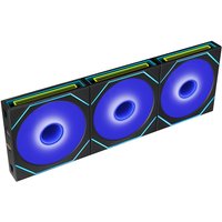 Ventoinha Lian Li UNI FAN SL120 Infinity FLEX Wireless Reverse Blade Preto 120mm (Pack 3)