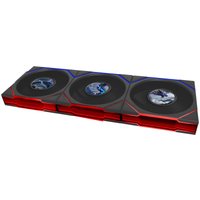 Ventoinha Lian Li UNI FAN TL120 LCD FLEX Wireless Preto 120mm (Pack 3)