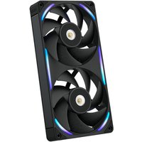 Ventoinha NZXT F240X Perfomance RGB Single-Frame Pretas - Dupla Ventoínha 120mm (240mm)